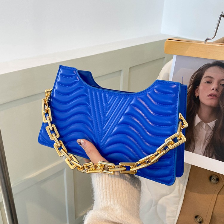 Fashion Rhombus Women&#39;s Bags New Trend PU Leather Shoulder Bag Luxury Texture Solid Color Zipper Handbags for Women 2022