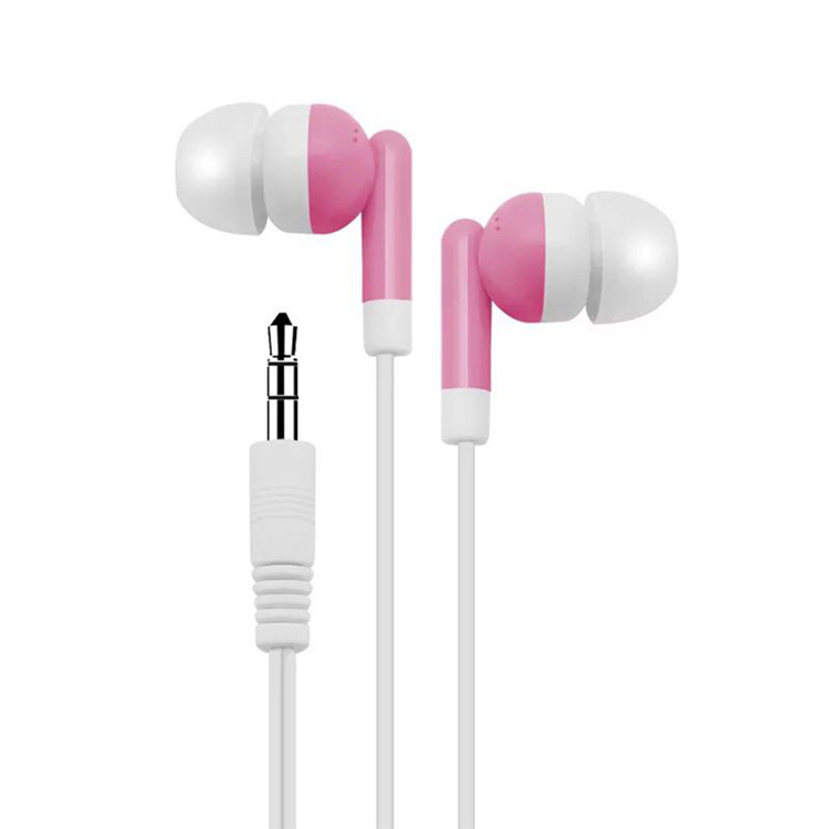 Hot sell 0.9m multi colors cheap headphone earbuds wired earphone 3.5mm silicone wired ear buds without microphone | DEIL-CHINA