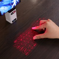 BT Virtual Laser Keyboard Portable Wireless Projection Mini Keyboard For Computer Mobile Smart Phone With Mouse Function | DEIL-CHINA
