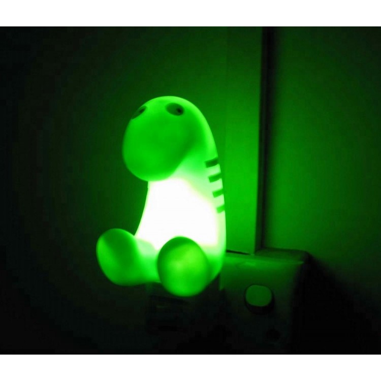 Led carton animal toys colorful cute desk lamp toilet night light for kids children adult