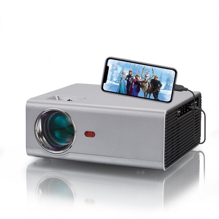 2021 sell well Portable Native 1280*720P projector, LED Proyector support Full HD 1080P, 3D Video Home Cinema Beamer