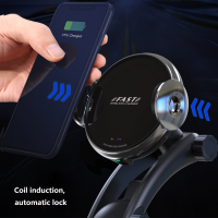 15W wireless charging car holder creative mobile phone holder car holder wireless charger