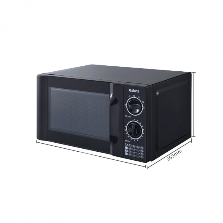 20-liter six-speed fire knob household mini microwave oven