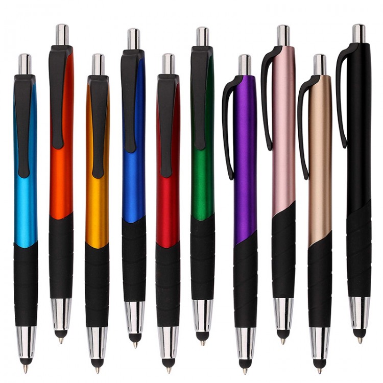 Luxury Stylus Ballpoint Pen Writing Elegant Fancy Ball Nice Gift Pens printing logo advertising custom plastic ball pen