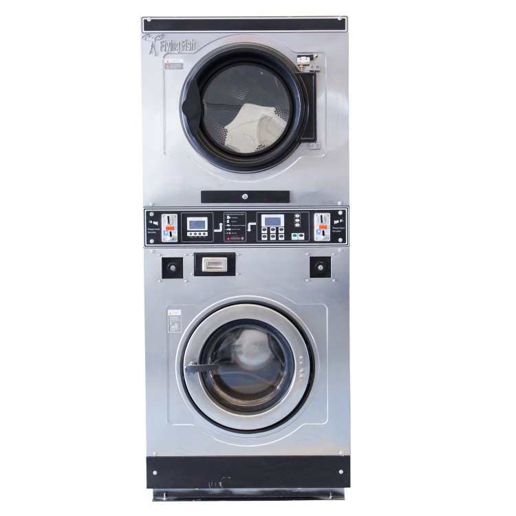 12kg to 25kg Commercial Coin Vending Laundry Washing Machine and Drying Machine