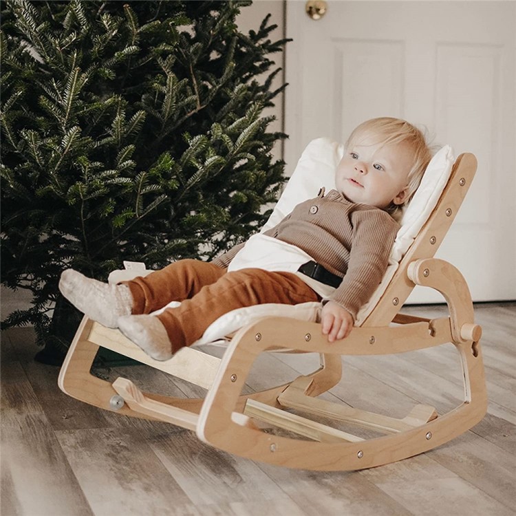 Hot sale Swing Baby Bouncer Wooden Baby Rocking Chair Swing Baby Chairs