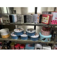 Aluminum box for package-kitchen canister set
